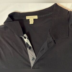 Burberry Black Polo Shirt